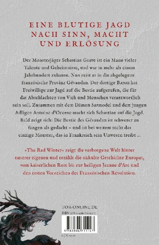 Buchcover und Innenansicht für das Buch: The Red Winter