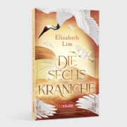 Buchcover und Innenansicht für das Buch: Six Crimson Cranes