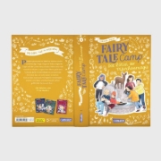 Buchcover und Innenansicht für das Buch: Fairy Tale Camp 4: Das Rätsel der Märchenmagie