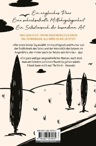 Buchcover und Innenansicht für das Buch: Der erste letzte Tag
