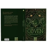 Buchcover und Innenansicht für das Buch: Dark Forest Coven. Elsterschatten