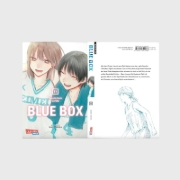 Buchcover und Innenansicht für das Buch: Ao no Hako