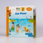Buchcover und Innenansicht für das Buch: Frag doch mal ... die Maus: Am Meer