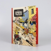 Buchcover und Innenansicht für das Buch: Spirou et Fantasio - L´intégrale 1 - Les débuts d´un dessinateur