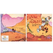 Buchcover und Innenansicht für das Buch: Calvin & Hobbes 04 - Irre Viecher aus dem All