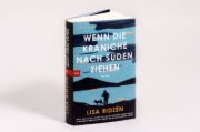 Buchcover und Innenansicht für das Buch: Tranorna flyger söderut