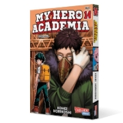 Buchcover und Innenansicht für das Buch: Boku no Hero Academia