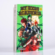Buchcover und Innenansicht für das Buch: Boku no Hero Academia