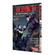 Buchcover und Innenansicht für das Buch: Vigilante: Boku no Hero Academia Illegals