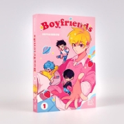 Buchcover und Innenansicht für das Buch: Boyfriends 1