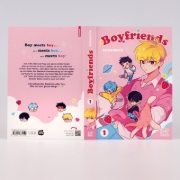 Buchcover und Innenansicht für das Buch: Boyfriends 1