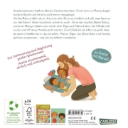 Buchcover und Innenansicht für das Buch: Jetzt ist unser kleines Baby da