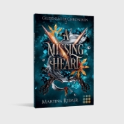 Buchcover und Innenansicht für das Buch: A Missing Heart (Gildenjäger Chroniken 2)