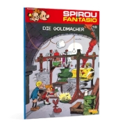 Buchcover und Innenansicht für das Buch: Le Faiseur d'or