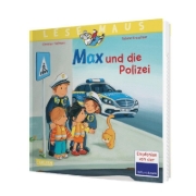 Buchcover und Innenansicht für das Buch: LESEMAUS 15: Max und die Polizei