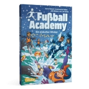 Buchcover und Innenansicht für das Buch: Fußball Academy 4: Ein eiskalter Winter