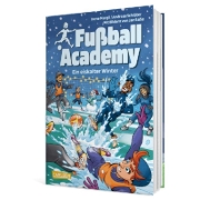 Buchcover und Innenansicht für das Buch: Fußball Academy 4: Ein eiskalter Winter