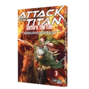 Buchcover und Innenansicht für das Buch: Shingeki no Kyojin - Before the Fall