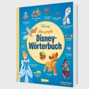 Buchcover und Innenansicht für das Buch: Disney: Das große Disney-Wörterbuch