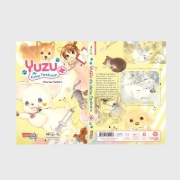 Buchcover und Innenansicht für das Buch: Yuzu no Dobutsu Karte