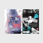 Buchcover und Innenansicht für das Buch: Hachigatsu Kokonoka Boku wa Kimi ni Kuwareru