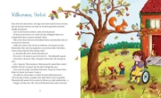 Buchcover und Innenansicht für das Buch: Die schönsten Geschichten für Kuscheltage