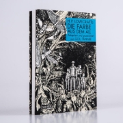 Buchcover und Innenansicht für das Buch: Isekai no Shikisai Lovecraft Kessakushu