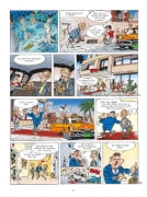 Buchcover und Innenansicht für das Buch: Marsupilami 10: Rififi en Palombie