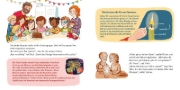 Buchcover und Innenansicht für das Buch: LESEMAUS 184: Paul, Marie und das Kita-Fest 
