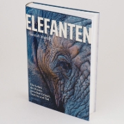 Buchcover und Innenansicht für das Buch: Elephants. Birth, death and family in the lives of the giants