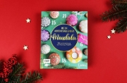 Buchcover und Innenansicht für das Buch: Mein Adventskalender-Buch: Mandala