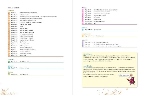 Buchcover und Innenansicht für das Buch: simple und easy Englisch 4