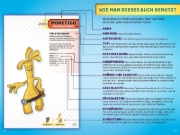 Buchcover und Innenansicht für das Buch: Pokémon Super Duper Extra Deluxe Essential Handbook