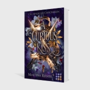 Buchcover und Innenansicht für das Buch: A Curious Kiss (Gildenjäger Chroniken 1)