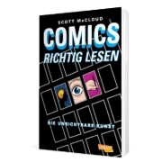 Buchcover und Innenansicht für das Buch: Comics richtig lesen
