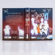Buchcover und Innenansicht für das Buch: SpooKI: Den Geist aufgeben gibt's nicht!