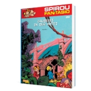 Buchcover und Innenansicht für das Buch: L'Abbaye truquée