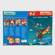 Buchcover und Innenansicht für das Buch: Spirou und Fantasio 45