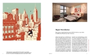 Buchcover und Innenansicht für das Buch: Disney Hotel New York - The Art of Marvel