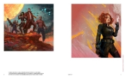 Buchcover und Innenansicht für das Buch: Disney Hotel New York - The Art of Marvel