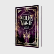 Buchcover und Innenansicht für das Buch: Zeilenmagie 1: A Story of Light