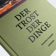Buchcover und Innenansicht für das Buch: Der Trost der Dinge
