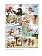 Buchcover und Innenansicht für das Buch: Spirou und Fantasio Gesamtausgabe 15: 1988-1991