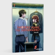 Buchcover und Innenansicht für das Buch: SUPER NO URA DE YANI SUU FUTARI
