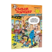 Buchcover und Innenansicht für das Buch: Mortadelo y Filemon: El cambio climático