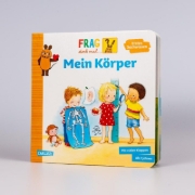 Buchcover und Innenansicht für das Buch: Frag doch mal ... die Maus: Mein Körper