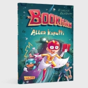 Buchcover und Innenansicht für das Buch: Bookmän: Alles kaputti