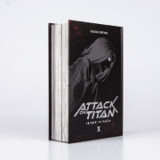 Buchcover und Innenansicht für das Buch: Shingeki no Kyojin