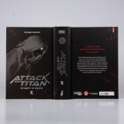 Buchcover und Innenansicht für das Buch: Shingeki no Kyojin