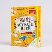 Buchcover und Innenansicht für das Buch: #buch4you: Dein unglaubliches Kritzel-Mitmach-Buch